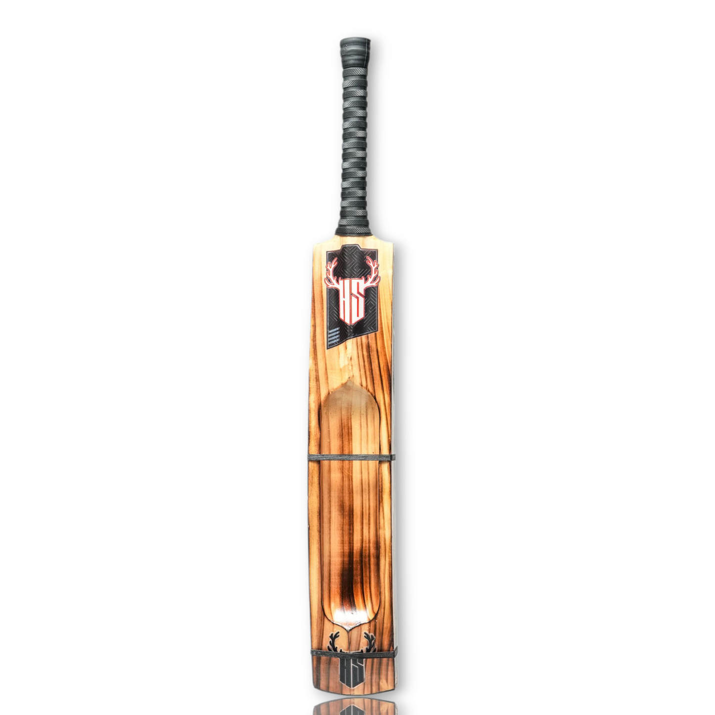 Players Edition Hard Tennis Bat - Burnt