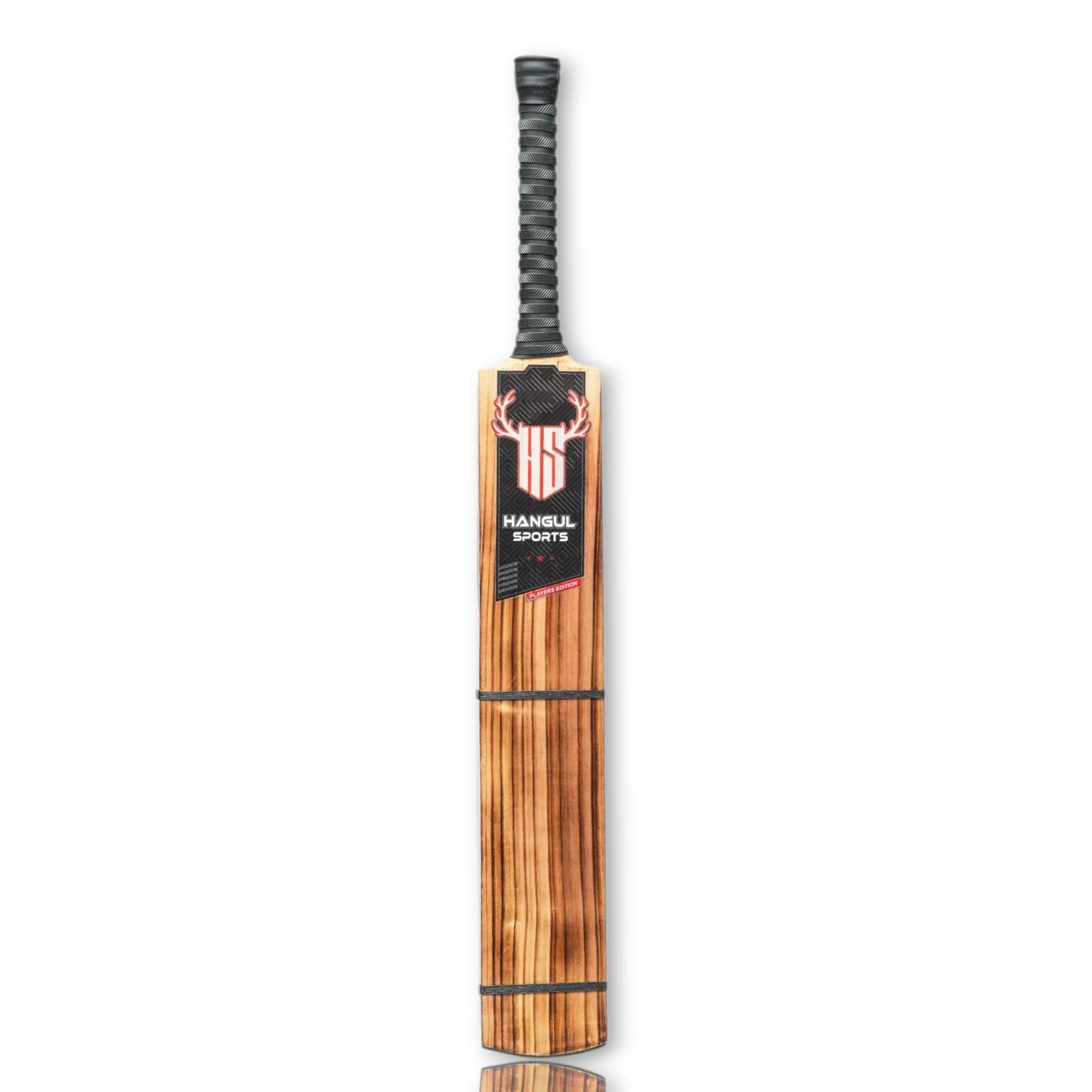 Players Edition Hard Tennis Bat - Burnt