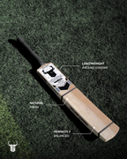 Garuda Edition Hard Tennis Bat - Natural