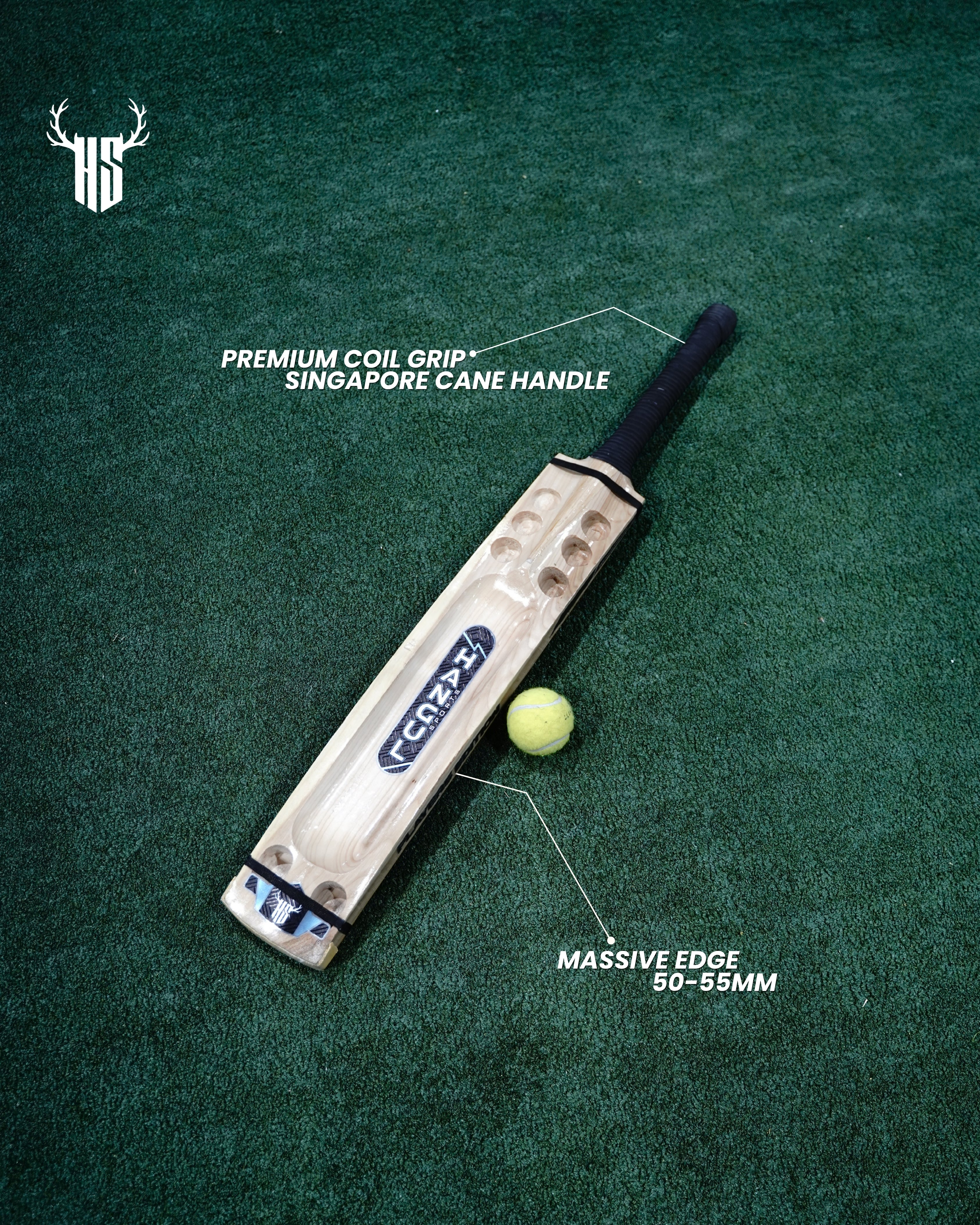 Players Edition Hard Tennis Bat- Classic