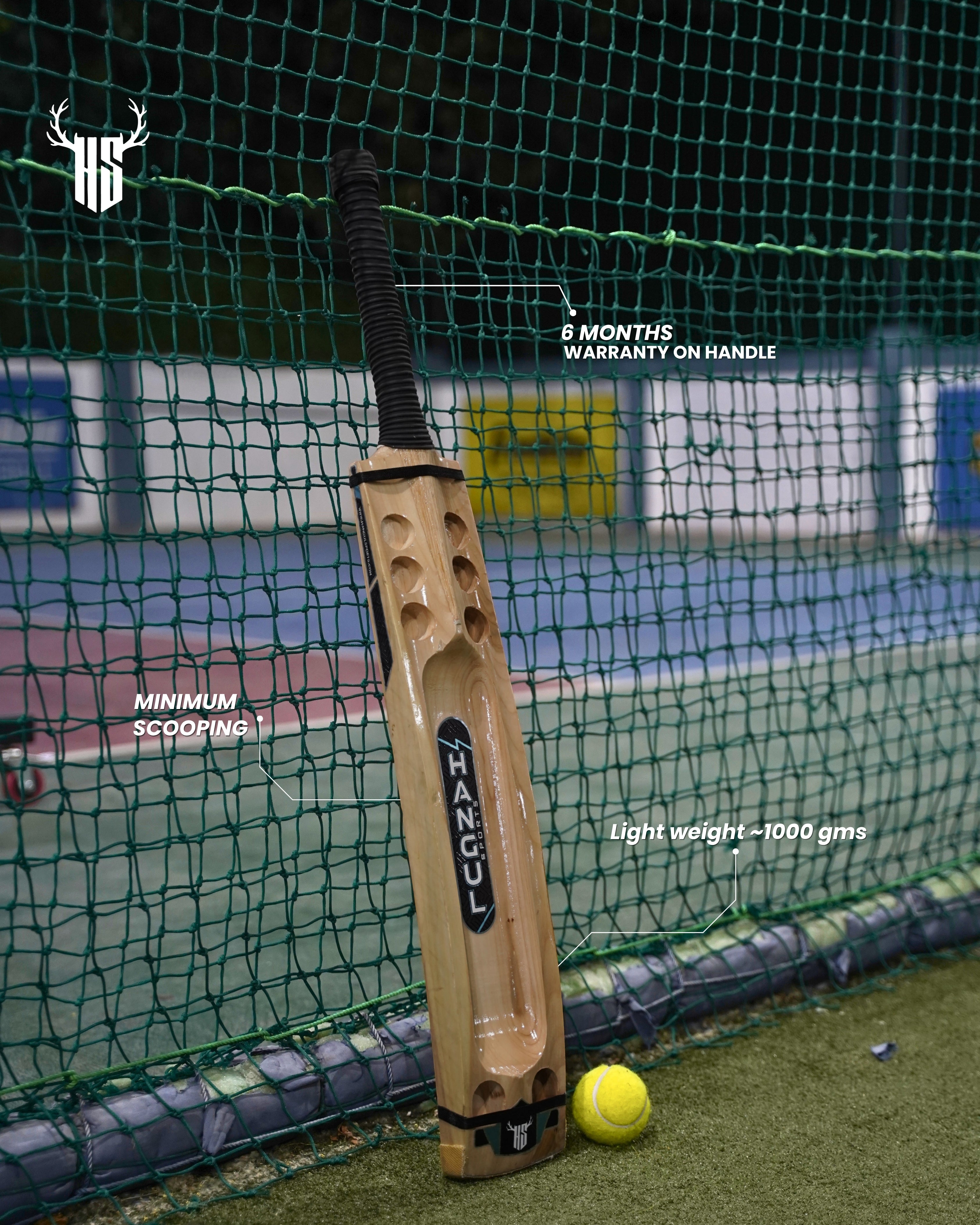 Players Edition Hard Tennis Bat- Classic