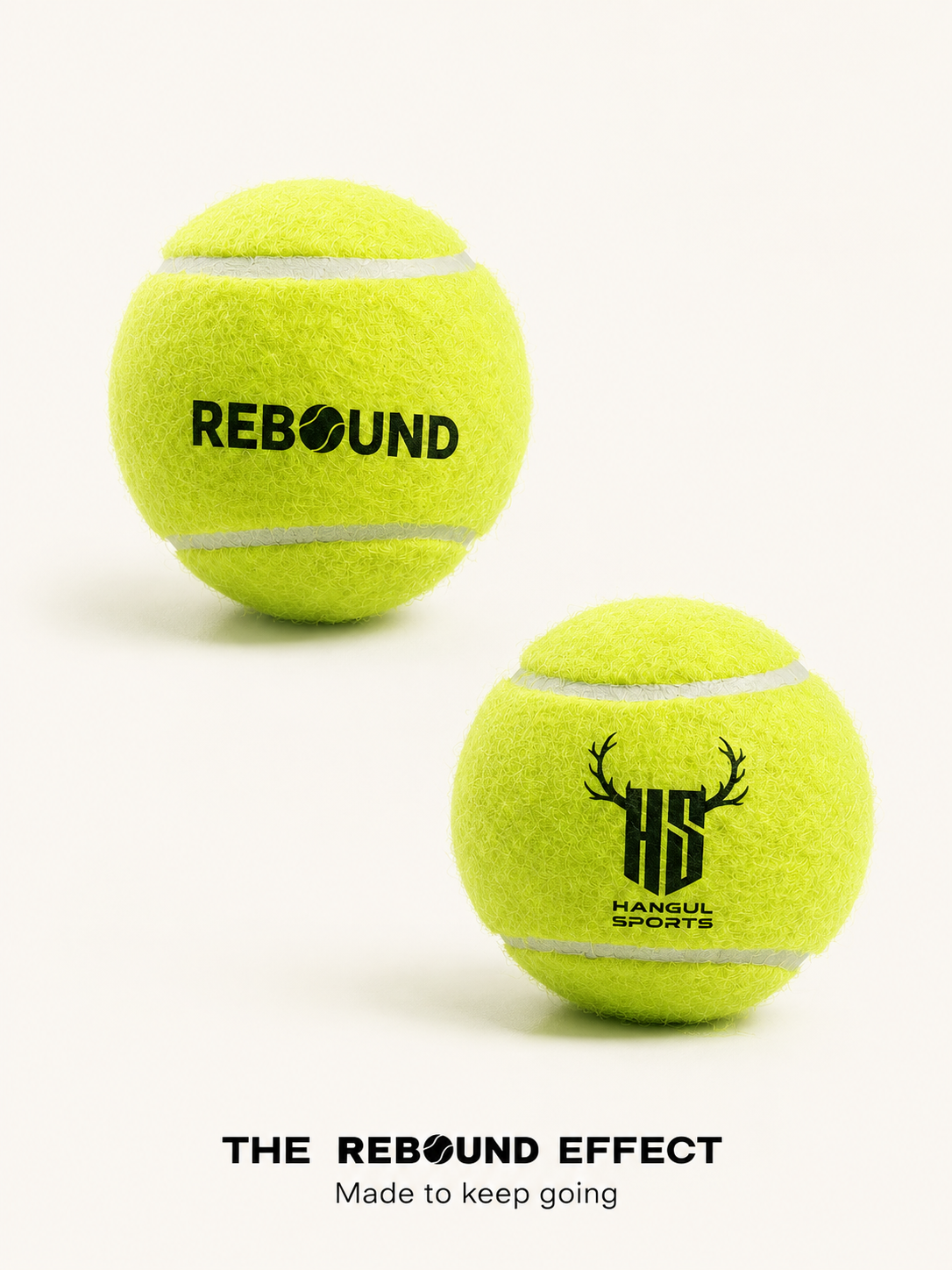 Rebound - hard tennis ball