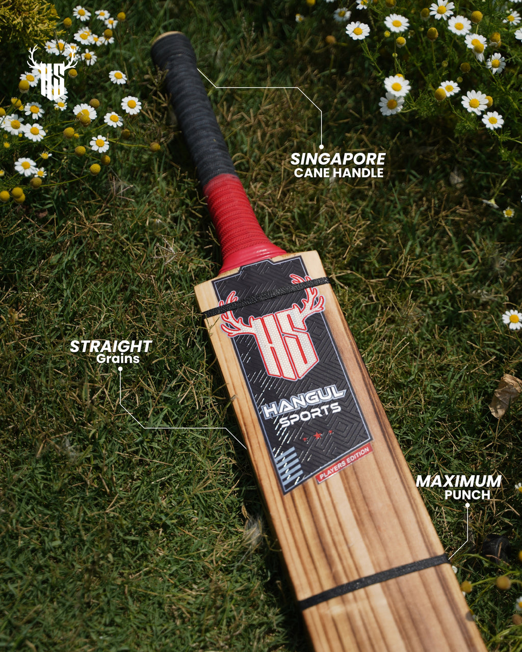 Players Edition Hard Tennis Bat - Burnt