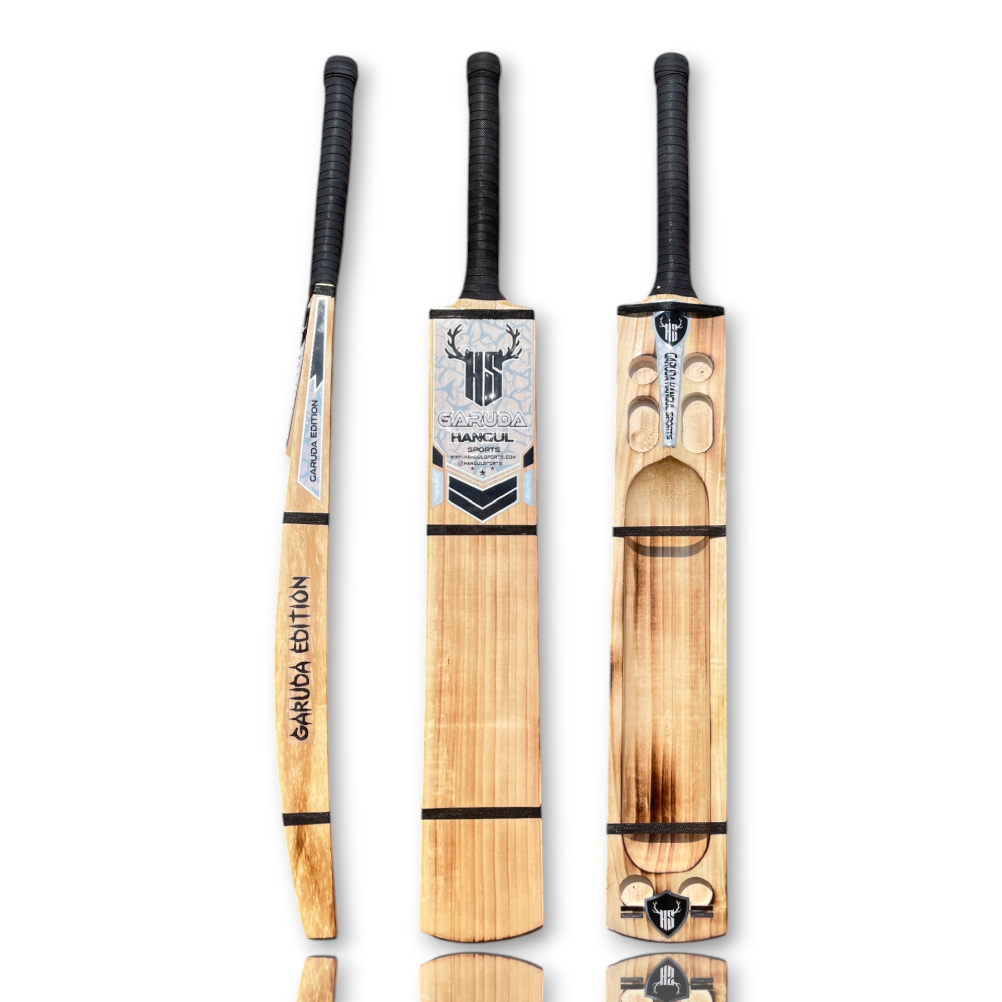 Garuda Edition Hard Tennis Bat - Burnt